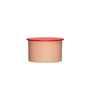 Hübsch Interior - District Storage box, small, pink / red