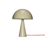 Hübsch Interior - Mush Table lamp, mini, sand / red