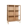 Hübsch Interior - Panorama Display cabinet, small, oak
