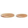 Hübsch Interior - Monarch Cutting board, round, oak (set of 2)