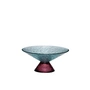 Hübsch Interior - Bonbon Bowl, medium, glass, blue / red