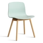 HAY - About A Chair AAC 12 , lacquered oak / dusty mint 2. 0 (plastic glides)