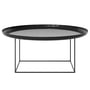 Norr11 - Duke Coffee table, H 39 x Ø 90 cm, lacquered obsidian