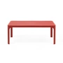 Nardi - Net Table 100, 100 cm x 60 cm, coral