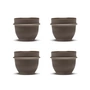 Serax - Dune Espresso cup by Kelly Wearstler, Slate / brown (set of 4)