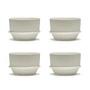 Serax - Dune Coffee cup by Kelly Wearstler, alabaster / white (set of 4)