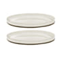 Serax - Dune Plate by Kelly Wearstler, Ø 28 cm, alabaster / white (set of 2)