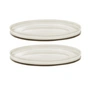 Serax - Dune Plate by Kelly Wearstler, Ø 28 cm, alabaster / white (set of 2)
