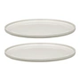 Serax - Dune Plate by Kelly Wearstler, Ø 33 cm, alabaster / white (set of 2)