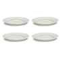 Serax - Dune saucer for coffee cup by Kelly Wearstler, Ø 13.5 cm, alabaster / white (set of 4)