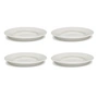 Serax - Dune Saucer for coffee cup by Kelly Wearstler, Ø 13.5 cm, alabaster / white (set of 4)