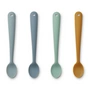 LIEWOOD - Siv Spoon, blue multi mix (set of 4)