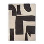 Ferm Living - Piece Carpet, 200 x 300 cm, off-white / coffee
