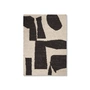 Ferm Living - Piece Carpet, 140 x 200 cm, off-white / coffee