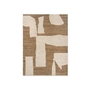 Ferm Living - Piece Carpet, 140 x 200 cm, off-white / toffee