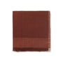ferm Living - Weaver Bedspread, 170 x 120 cm, red brown