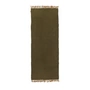 Ferm Living - Block Runner, 80 x 200 cm, olive / nature