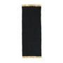 Ferm Living - Block Runner, 80 x 200 cm, black / nature