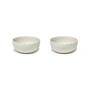 Serax - Zuma Bowl by Kelly Wearstler, Ø 12.5 cm, Salt / white (set of 2)