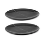 Serax - Zuma Plate by Kelly Wearstler, Ø 28 cm, Pacific / gray (set of 2)