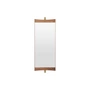 Gubi - Vanity 1 Wall mirror, 74 x 28 cm, walnut