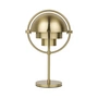 Gubi - Multi-Lite Portable rechargeable table lamp, shiny brass