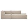 Ferm Living - Catena Modular, 3 seater Sofa Open right, natural (Rich Linen)