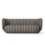 Ferm Living - Rico Sofa, 3-seater, sand / black (Louisana)