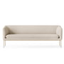 ferm Living - Turn Sofa, 3-seater, cashmere / off-white (Bouclé)