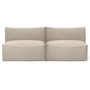 Ferm Living - Catena Modular 2-seater, natural (Rich Linen)
