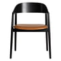 Andersen Furniture - AC2 Chair, black oak / leather cognac