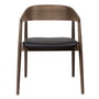 Andersen Furniture - AC2 Chair, oak smoked and oiled / leather black