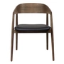 Andersen Furniture - AC2 Chair, smoked and oiled oak / black leather
