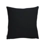 Røros Tweed - Vega Cushion, 50 x 50 cm, black