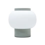 Nuuck - Finn Table lamp Ø 22 cm, opal white / gray