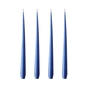 ester & erik - Pointed candle, 24 cm, No. 48, cornflower / matte (set of 4)