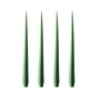 ester & erik - Pointed candle, 24 cm, No. 62, cut grass / matt (set of 4)