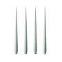 ester & erik - Pointed candle, 24 cm, No. 67, jade stone / matt (set of 4)
