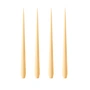 ester & erik - Taper candle, 24 cm, No. 04, sun glow / matt (set of 4)