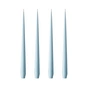 ester & erik - Pointed candle, 24 cm, No. 59, sky blue / matt (set of 4)