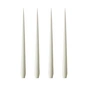 ester & erik - Taper candle, 24 cm, No. 13, elderflower / matt (set of 4)