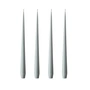 ester & erik - Pointed candle, 24 cm, No. 71, concrete / matt (set of 4)