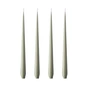 ester & erik - Pointed candle, 24 cm, No. 69, artichoke / matt (set of 4)