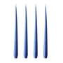 ester & erik - Whip candle, 32 cm, No. 48, cornflower / matte (set of 4)