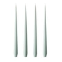 ester & erik - Whip candle, 32 cm, No. 67, jade stone / matte (set of 4)
