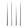 ester & erik - Whip candle, 32 cm, No. 12, airy violet / matte (set of 4)