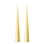 ester & erik - Taper candle, 37 cm, No. 17, buttermilk / matt (set of 2)