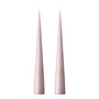 ester & erik - Cone candle, 37 cm, No. 52, soft rose / matt (set of 2)