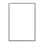 The Poster Club - Picture frame oak brown, plexiglass, 70 x 100 cm