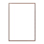 The Poster Club - Picture frame oak brown, real glass, 70 x 100 cm
